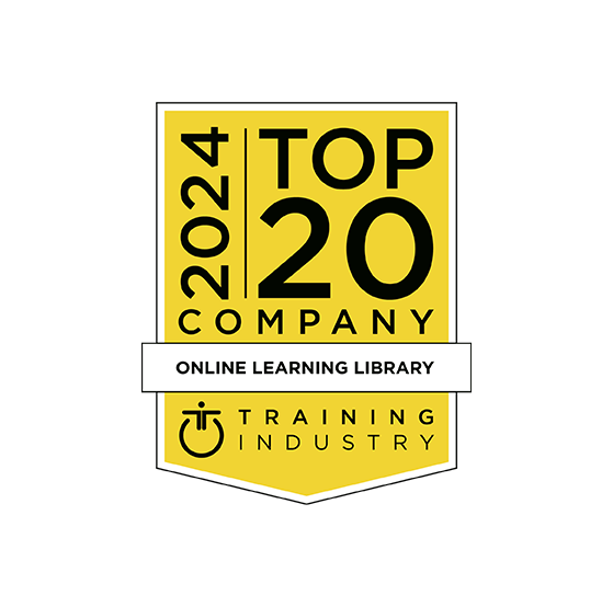 2024 Top 20 Online Learning Library Company by Training Industry