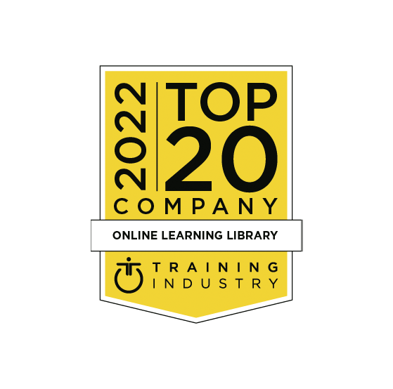 2022 Top 20 Online Learning Library Company by Training Industry