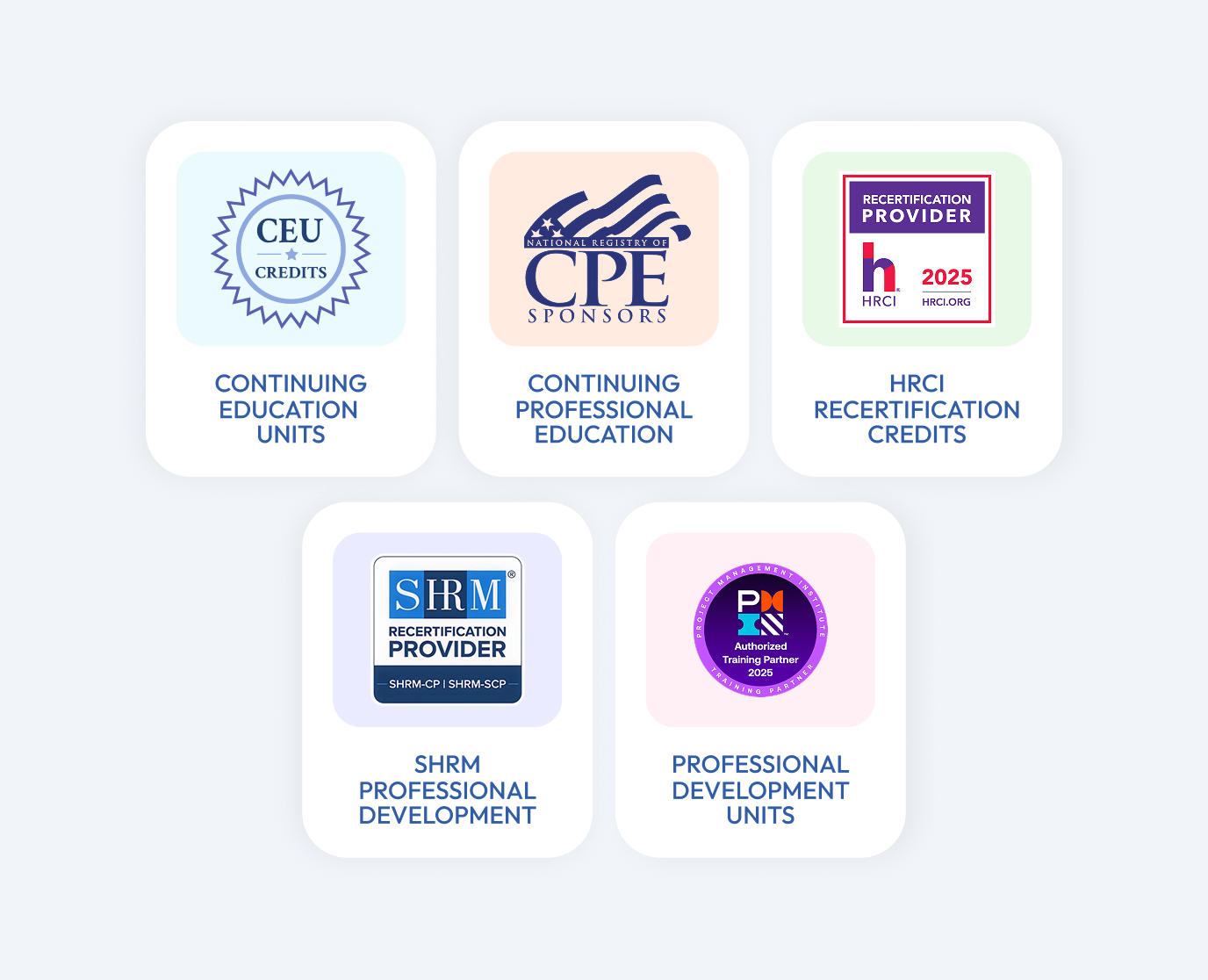 Accredited & Certified Programs